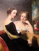 Portrait of the Misses Mary and Emily McEuen, Thomas Sully
